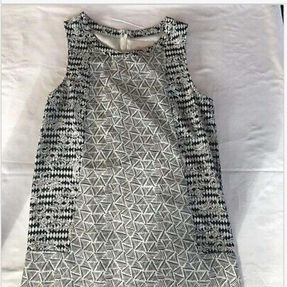 BNWT Skies are Blue XS Sleeveless Print Dress EUC